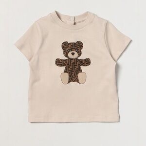 Fendi Baby FF Bear T Shirt